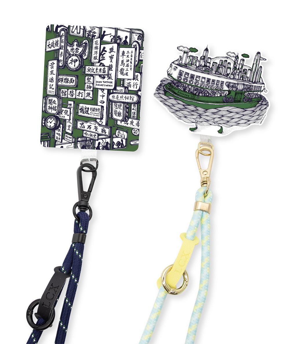 Phone Strap with Rick Lo's Illustration